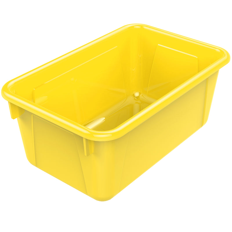 (5 Ea) Small Cubby Bin Yellow