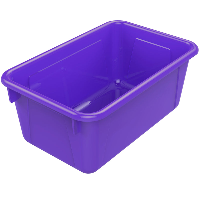 (5 Ea) Small Cubby Bin Purple