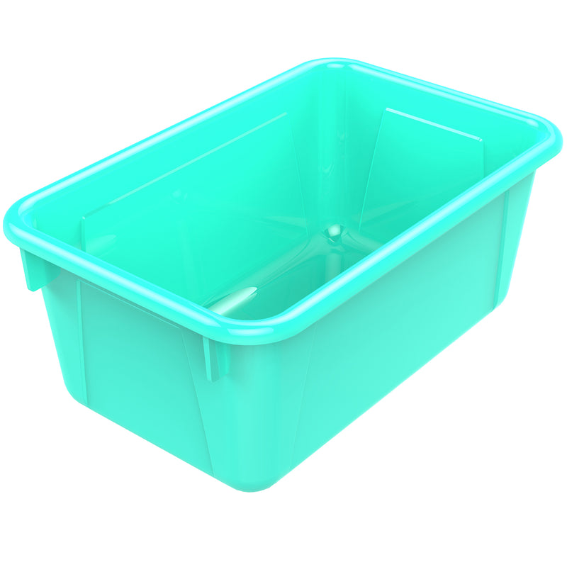 (5 Ea) Small Cubby Bin Teal