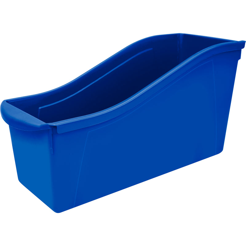 Large Book Bin Blue