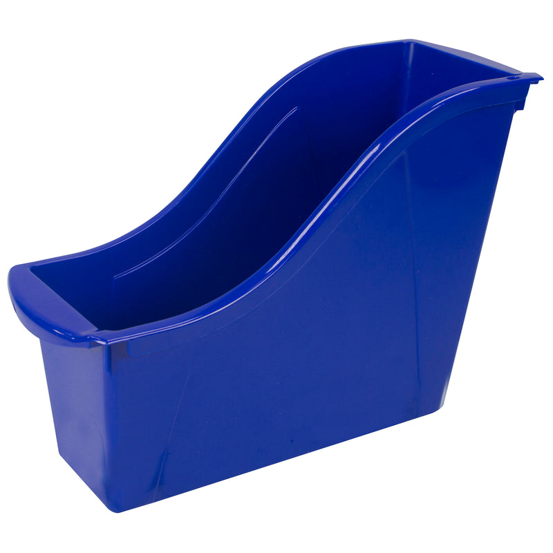 Small Book Bin Blue