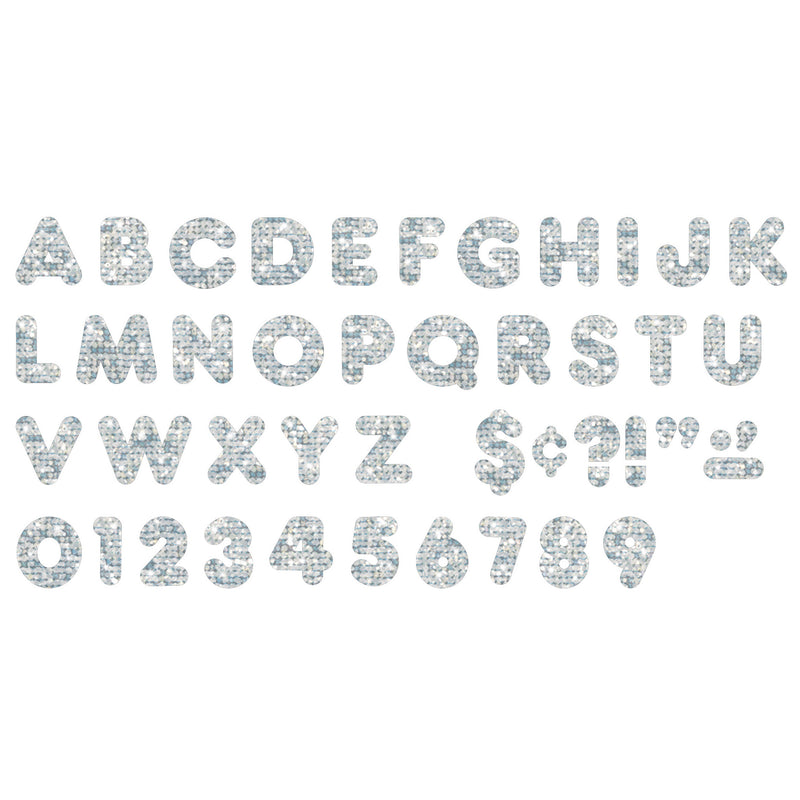 Ready Letters 4 Casual Silver Sparkle