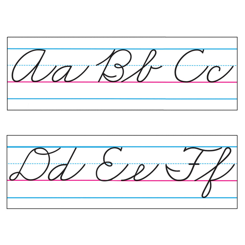 Bb Set Cursive Zaner-bloser 18