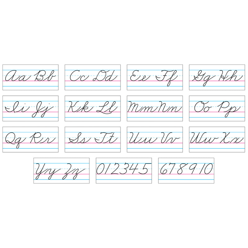 Bb Set Cursive Zaner-bloser 18