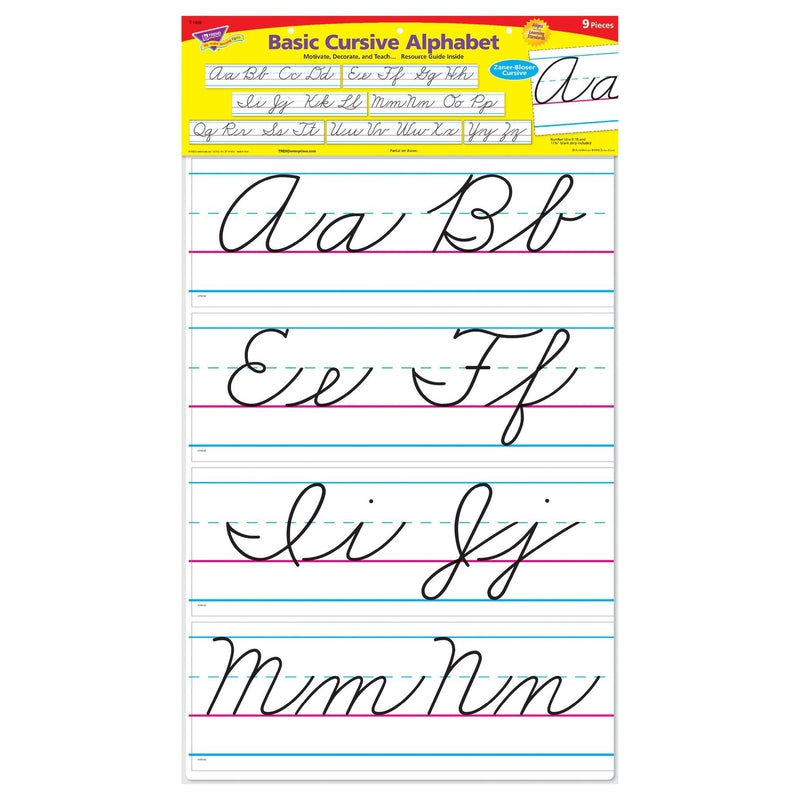 Bb Set Cursive Zaner-bloser 18