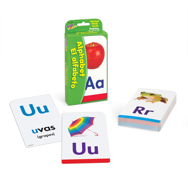 Pocket Flash Cards Alphabet El Alfabeto