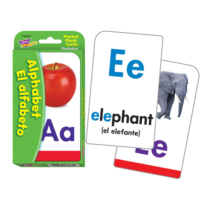 Pocket Flash Cards Alphabet El Alfabeto