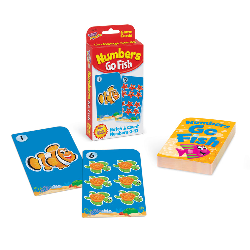 Challenge Cards Numbers Go Fish