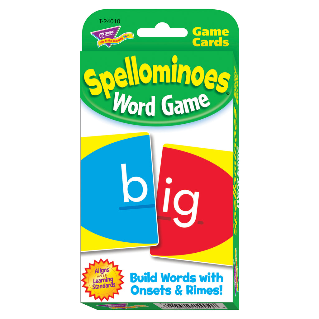 (6 Ea) Challenge Cards Spellominoes