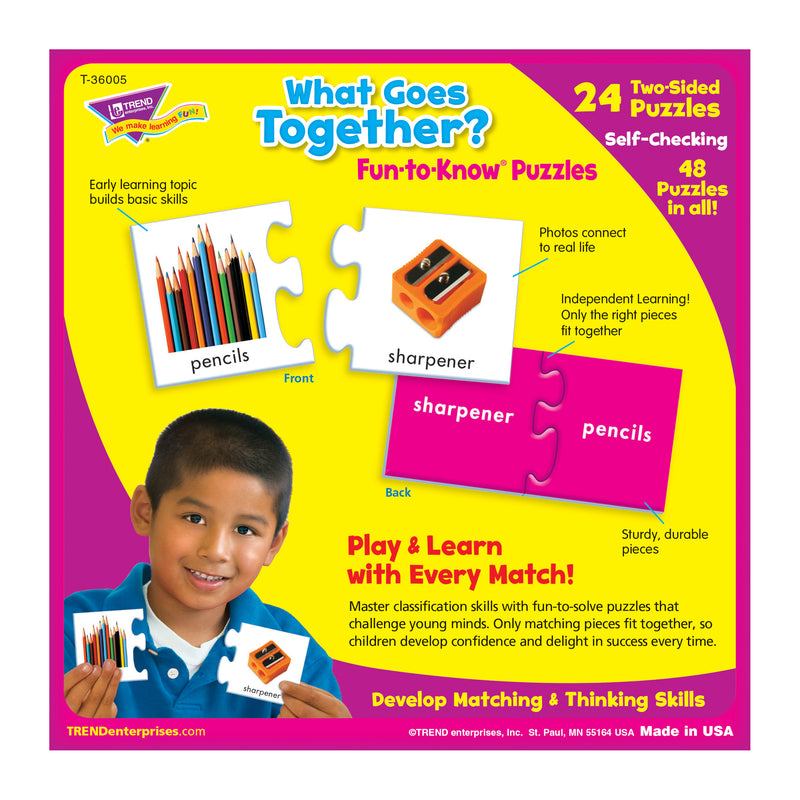Puzzle What Goes Together