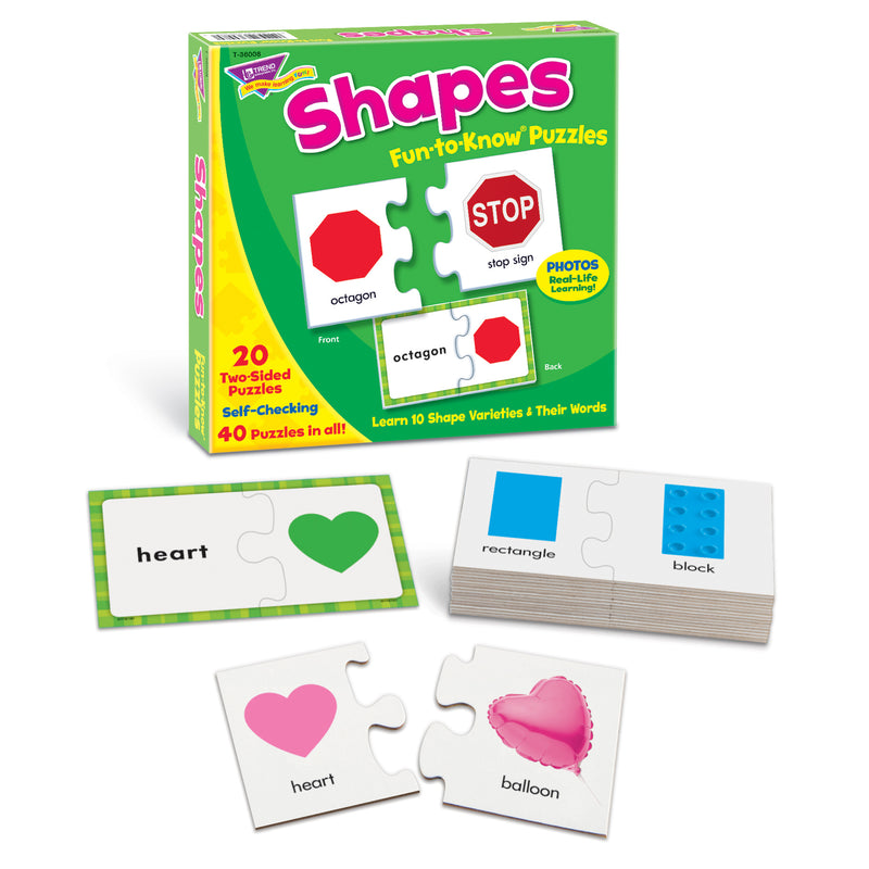 Fun-to-know Puzzlesshapes