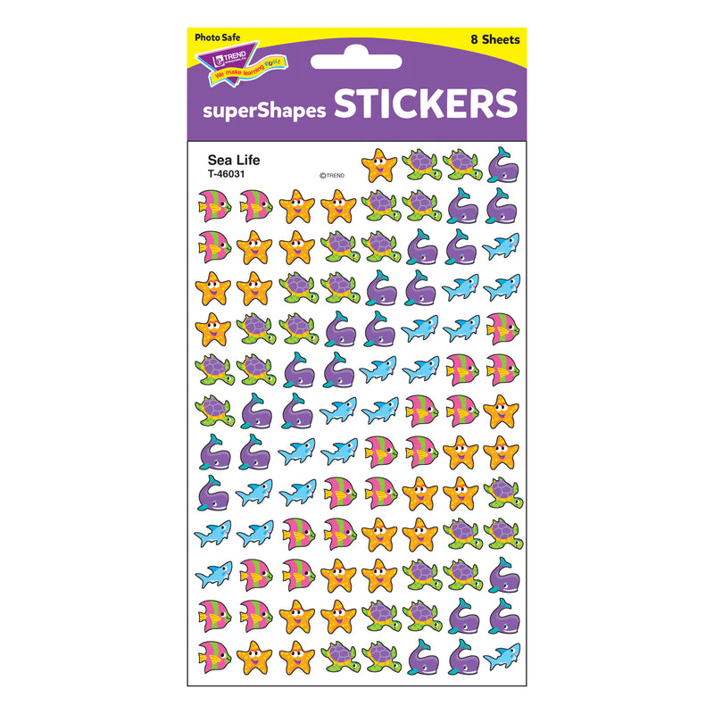 Supershapes Sea Life Stickers