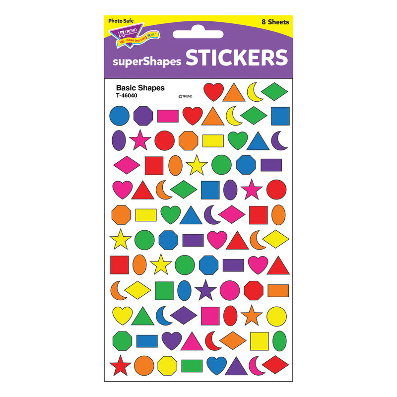 Sticker Basic Shapes Supershapes