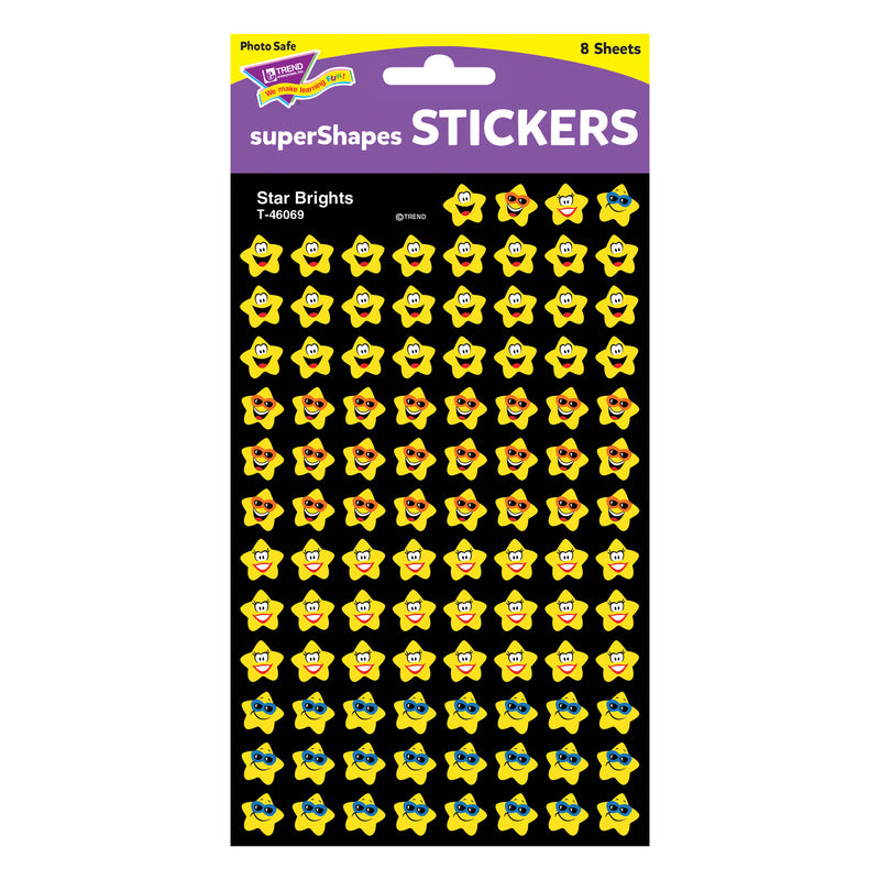 Supershapes Stickers Star Brights