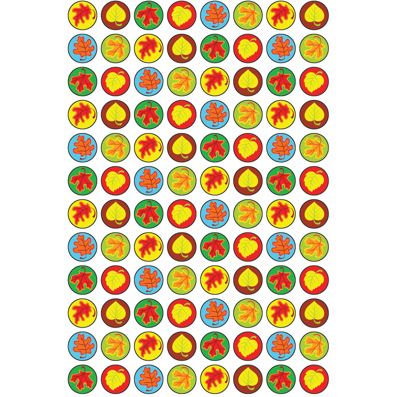 Fall Leaves Superspot Shapes Stickers