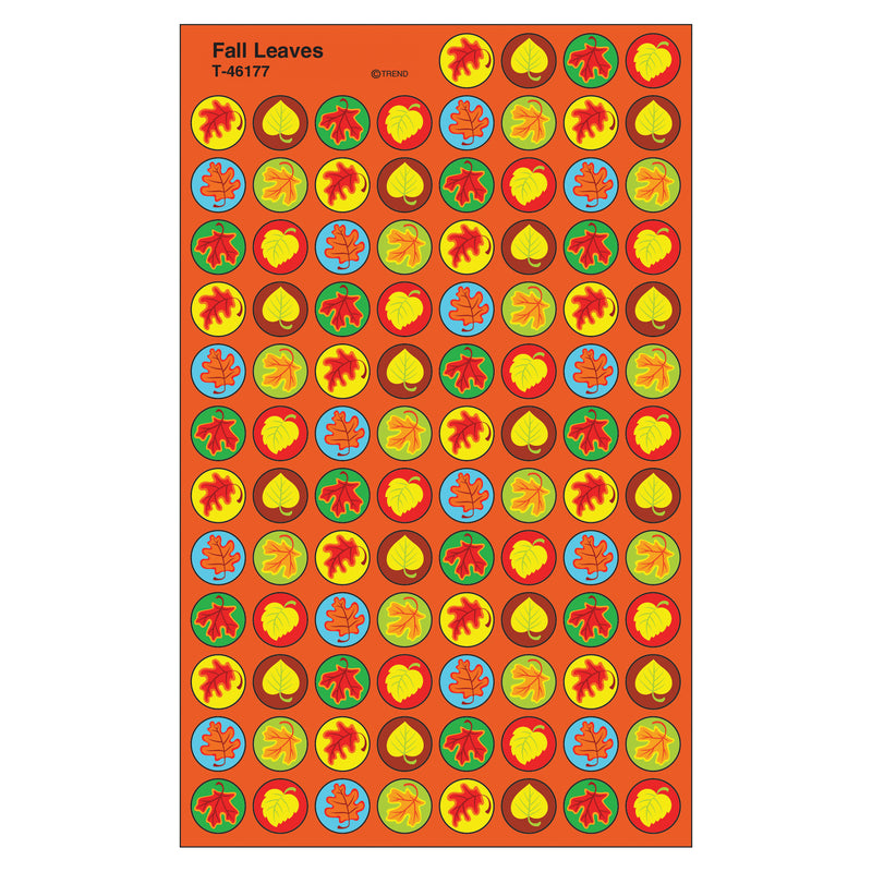 Fall Leaves Superspot Shapes Stickers
