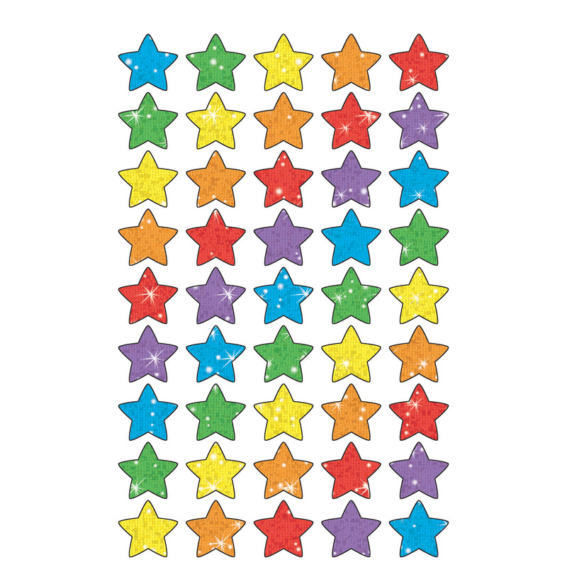 Supershapes Sparkle Super Stars 180pk Larger Size