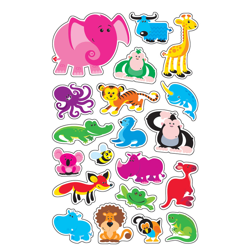 Awesome Animals Supershapes Stickers Large