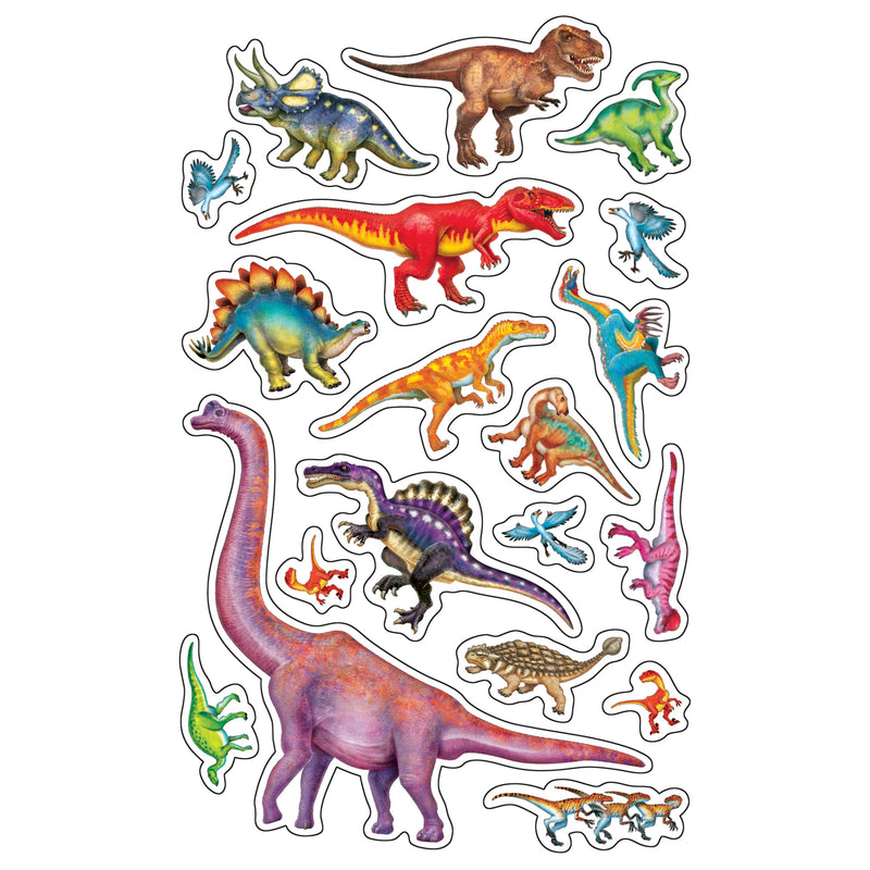Discovering Dinosaurs Supershapes Stickers Large