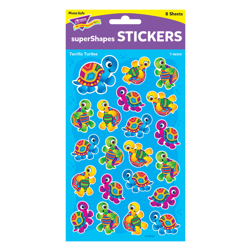 Terrific Turtle Super Stickers Lg