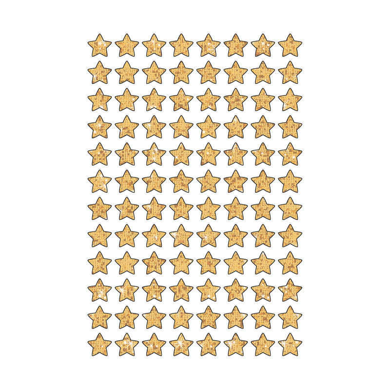 Supershapes Gold Sparkle 400-pk Stars