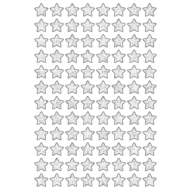 Supershapes Silver Sparkle 400-pk Stars