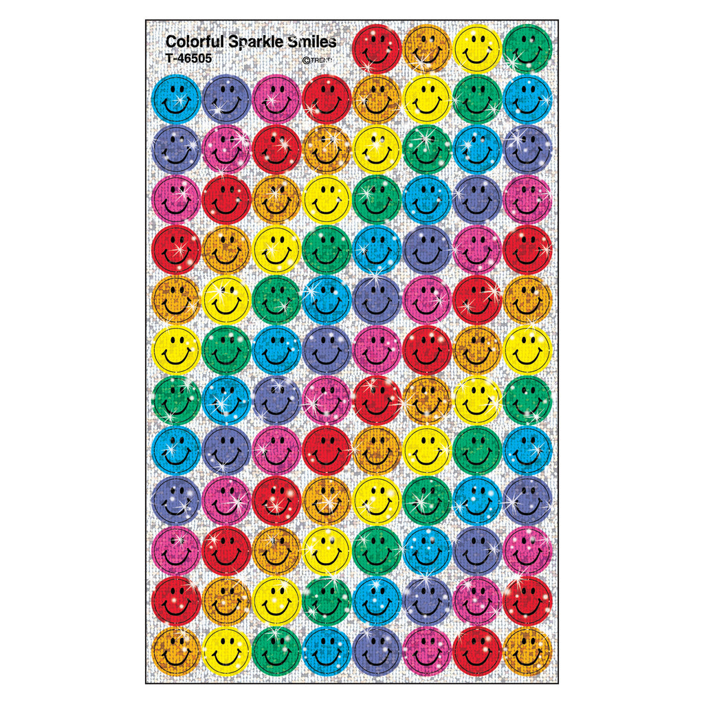 Superspots Colorful Sparkle 400-pk Smiles