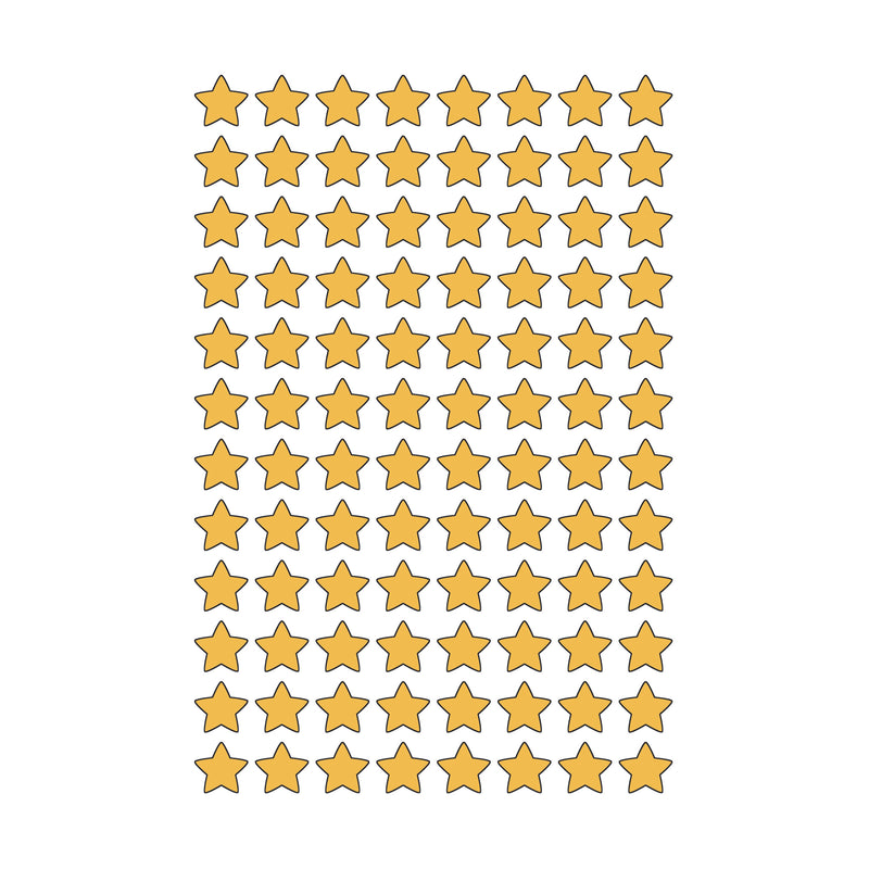 Supershapes Gold Foil Stars