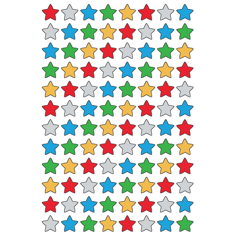 Supershapes Colorful Foil Stars