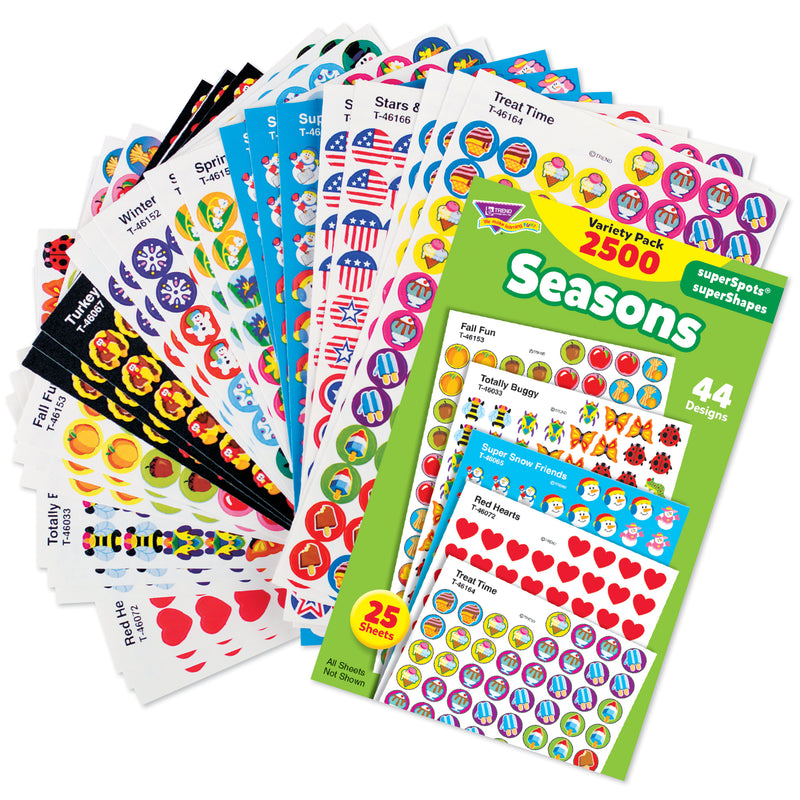 Stickers Seasons Colossal Variety Pk