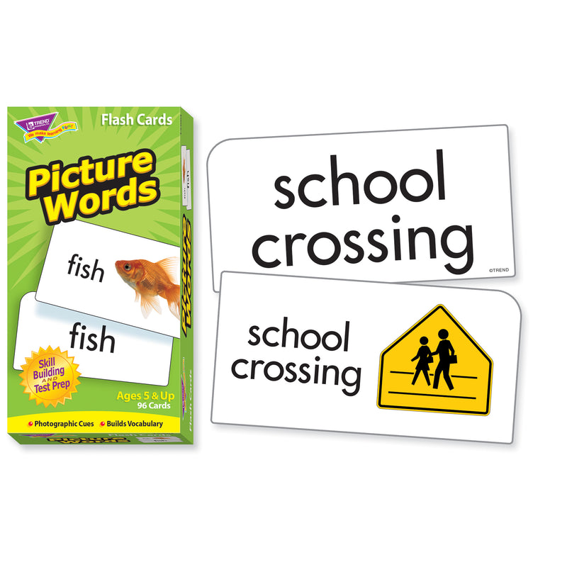 Flash Cards Picture Words 96-box