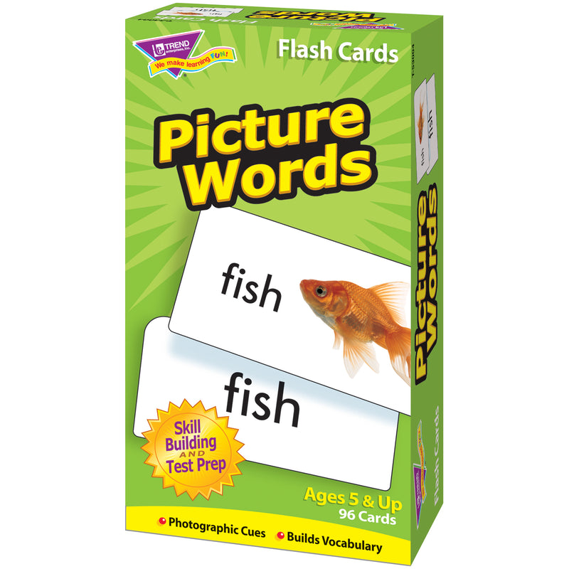 Flash Cards Picture Words 96-box