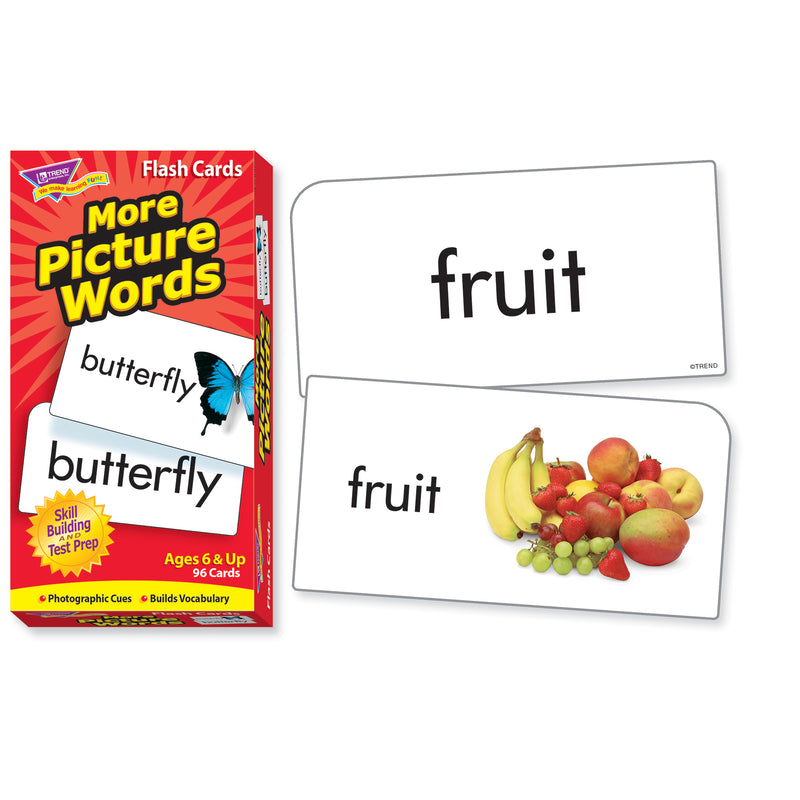 Flash Cards More Picture 96-box Words