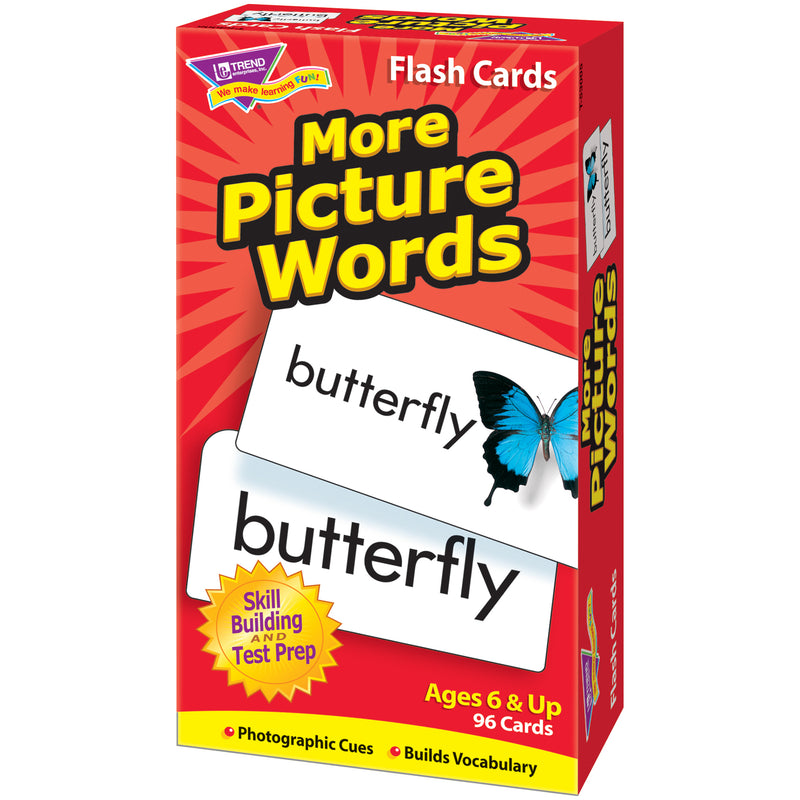 Flash Cards More Picture 96-box Words