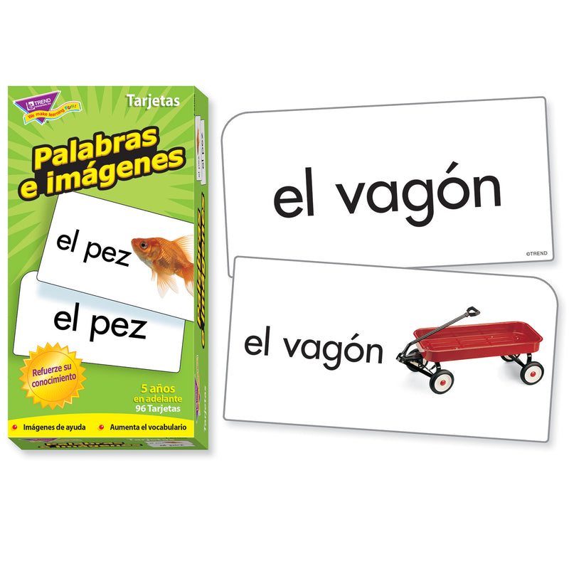 Flash Cards Palabras E 96-box Imagenes