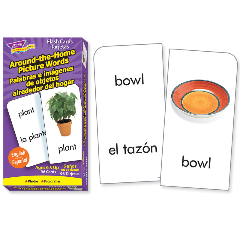Flash Cards Around The Home 96-box
