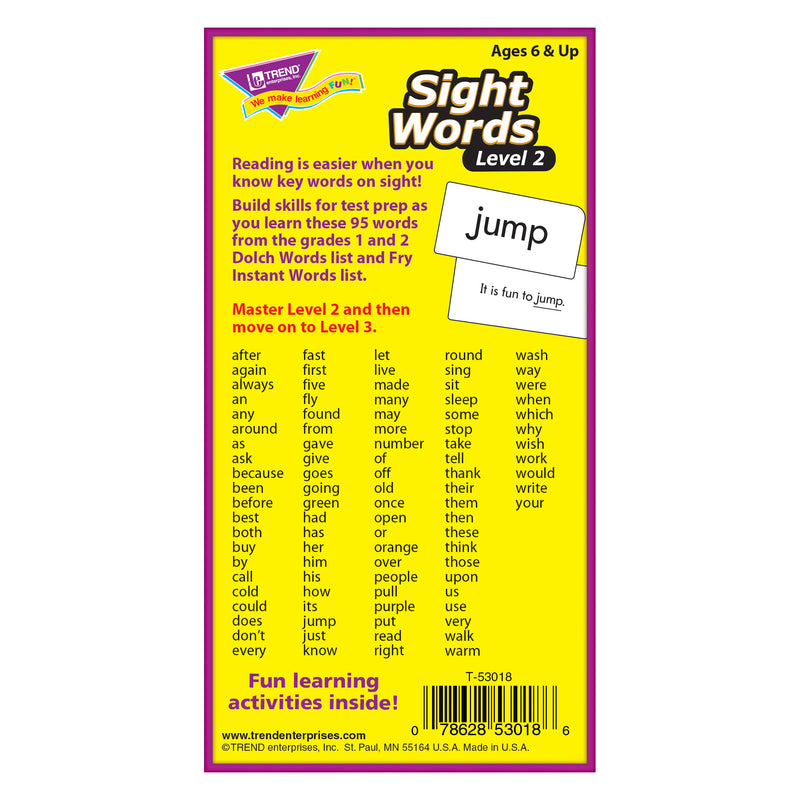Sight Words - Level 2