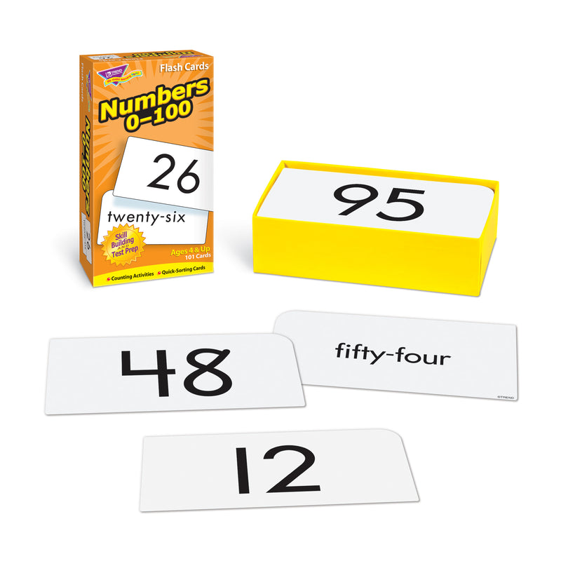 Flash Cards Numbers 0-100 101-box