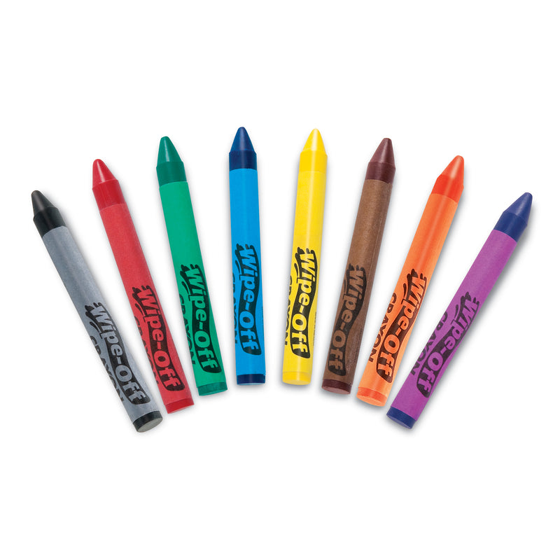Wipe-off Crayons Jumbo 8-pk