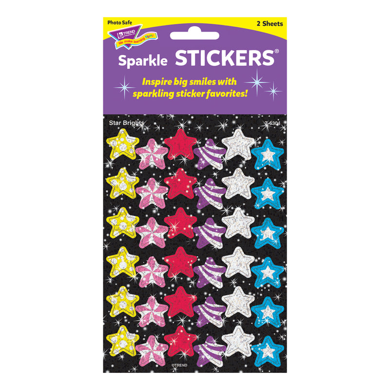 Sparkle Stickers Star Brights