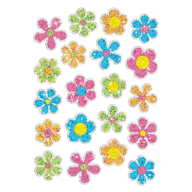 Sparkle Stickers Flower Power