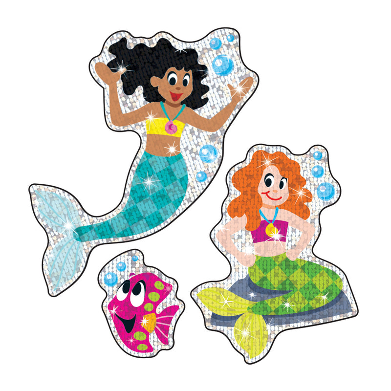 Mermaids & Friends Sparkle Stickers 18 Ct