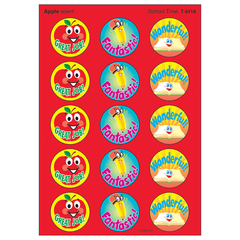 Stinky Stickers School Time