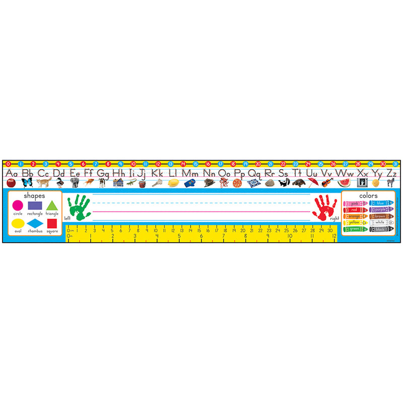 Reference Size Name Plates Gr Pk-1 Zaner-bloser Desk Toppers 36pk