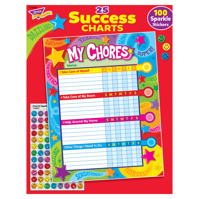 Praise Words N Stars Progress Chart