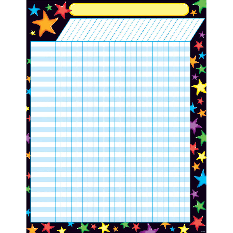 (6 Ea) Gel Stars Incentive Chart