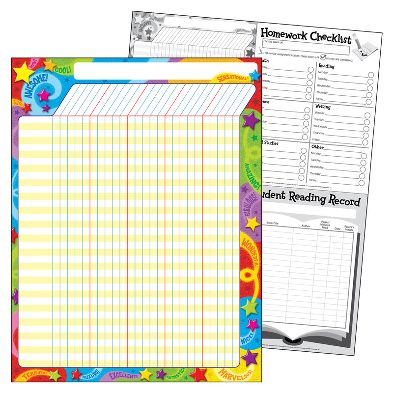 Praise Words N Stars Incentive Chart