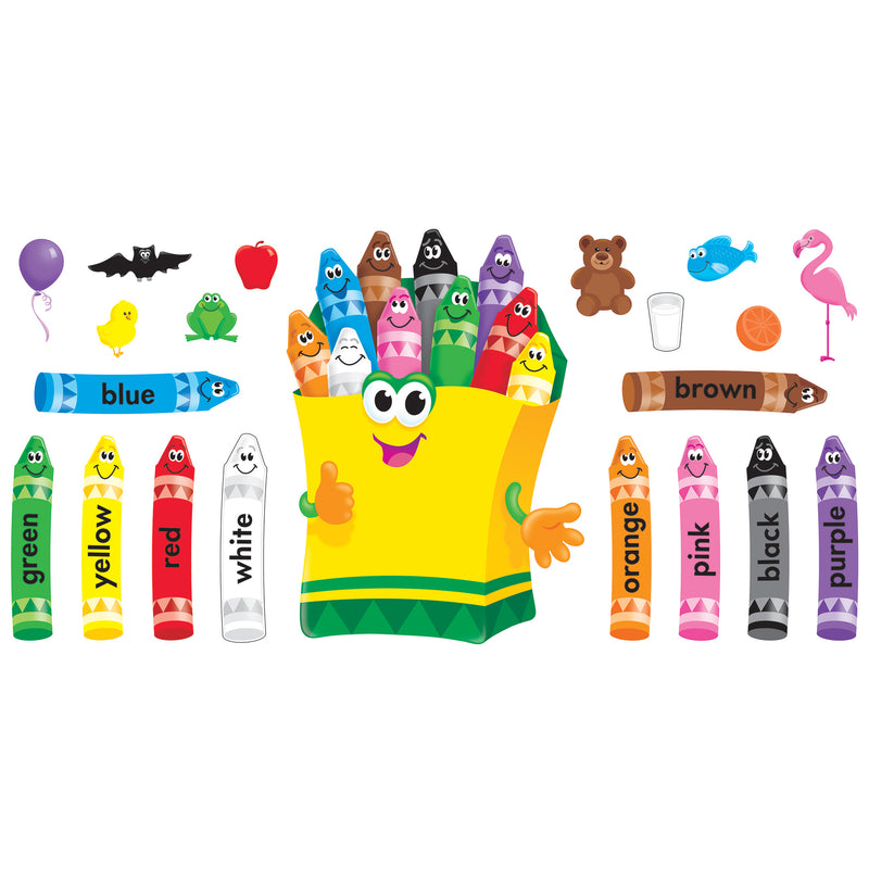 Bb Set Colorful Crayons