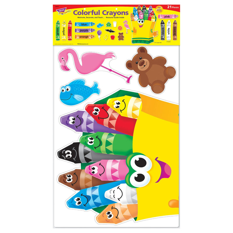 Bb Set Colorful Crayons