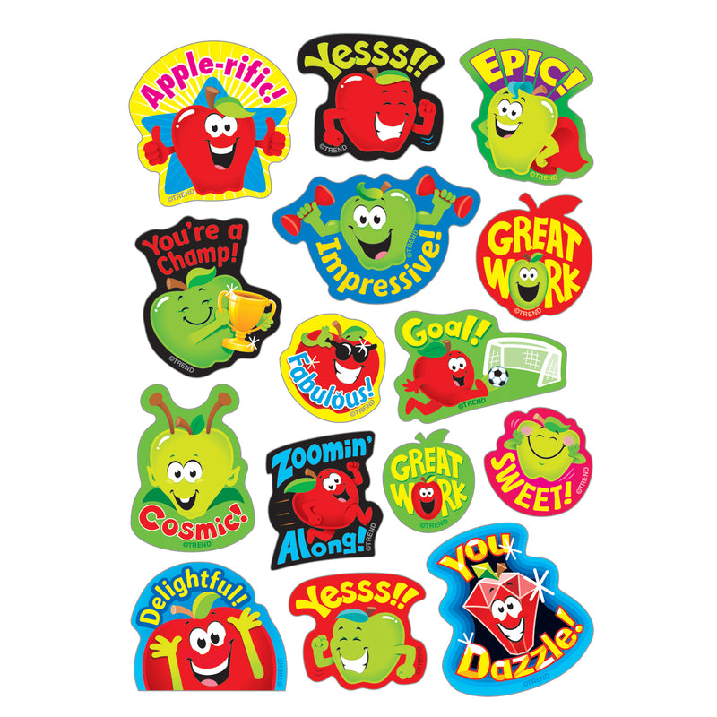 Appealng Apples Mixed Shapes Stinky Stickers